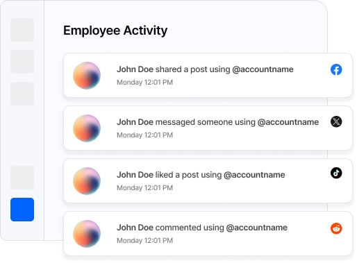 Relax & monitor your employees activity